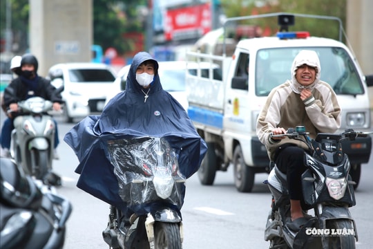 Không khí lạnh bao trùm Bắc Bộ, Hà Nội xuống 11 độ C vào sáng sớm