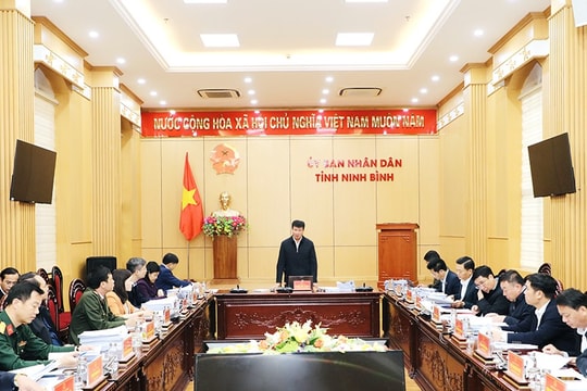 Ninh Bình: Thống nhất nội dung trình tại Kỳ họp thường lệ cuối năm 2025 của HĐND tỉnh khóa XV