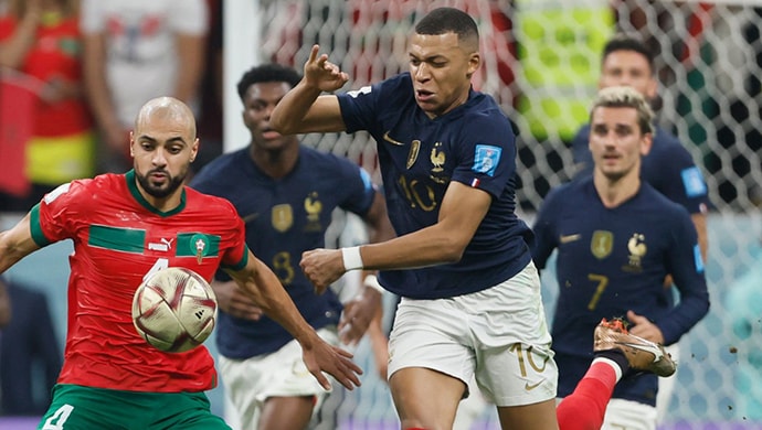 Thắng Morocco 2-0, Pháp gặp Argentina ở trận chung kết World Cup 2022