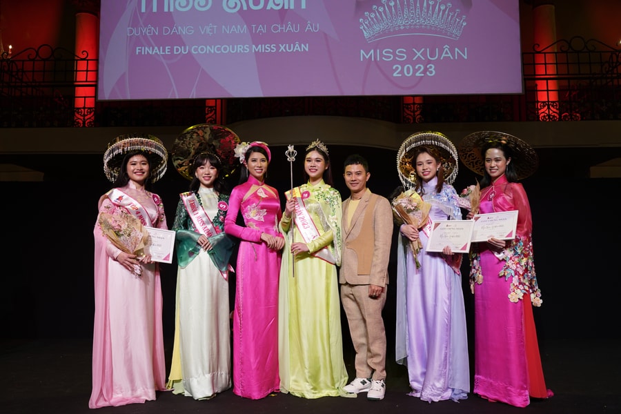 Du học sinh Pháp Lê Vũ Thục Anh đăng quang Miss Xuân 2023 tại châu Âu