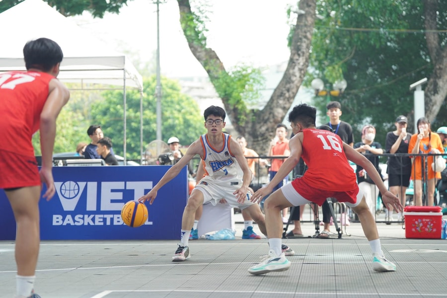 Nhiều sao bóng rổ tranh tài tại giải "3x3 Hanoi Open Cup 2024"