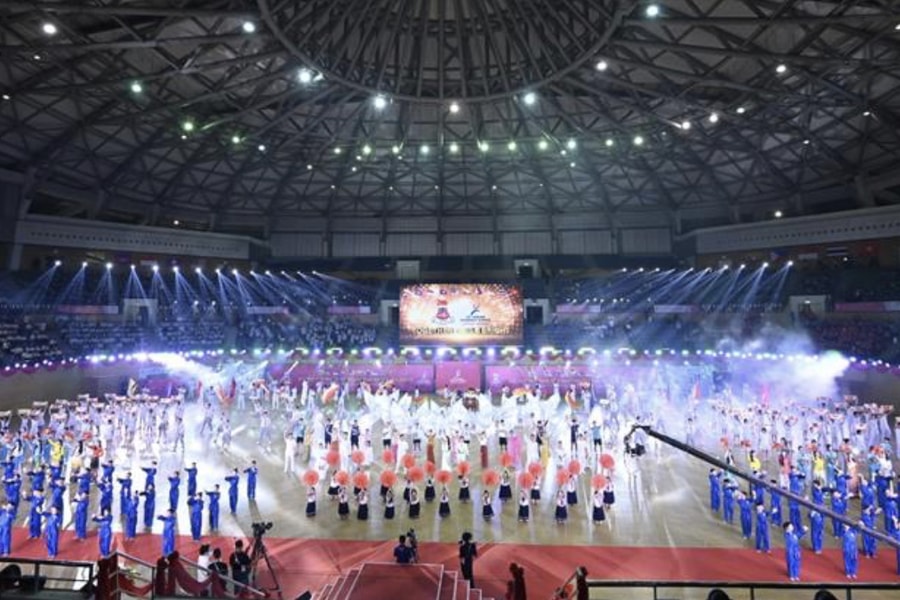 Ấn tượng đêm khai mạc Đại hội Thể thao học sinh Đông Nam Á lần thứ 13 năm 2024