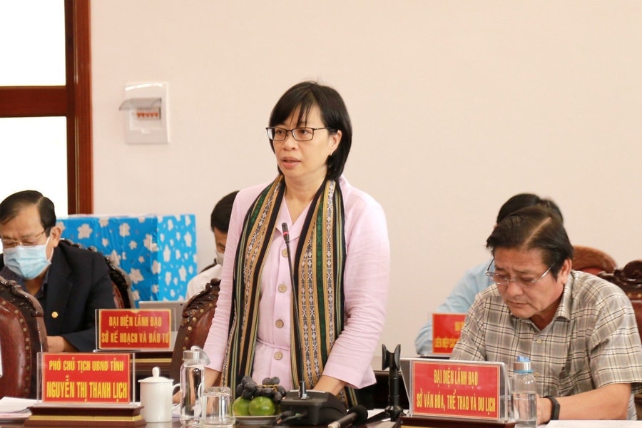 Bà Nguyễn Thị Thanh Lịch phụ trách, điều hành toàn bộ công việc của UBND tỉnh Gia Lai