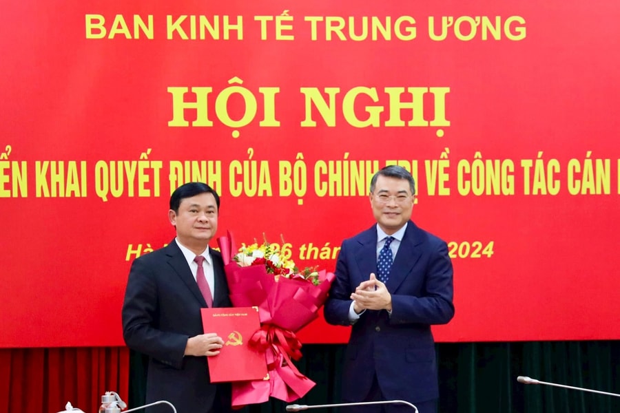 Bí thư Tỉnh ủy Nghệ An được điều động giữ chức Phó Trưởng Ban Kinh tế Trung ương