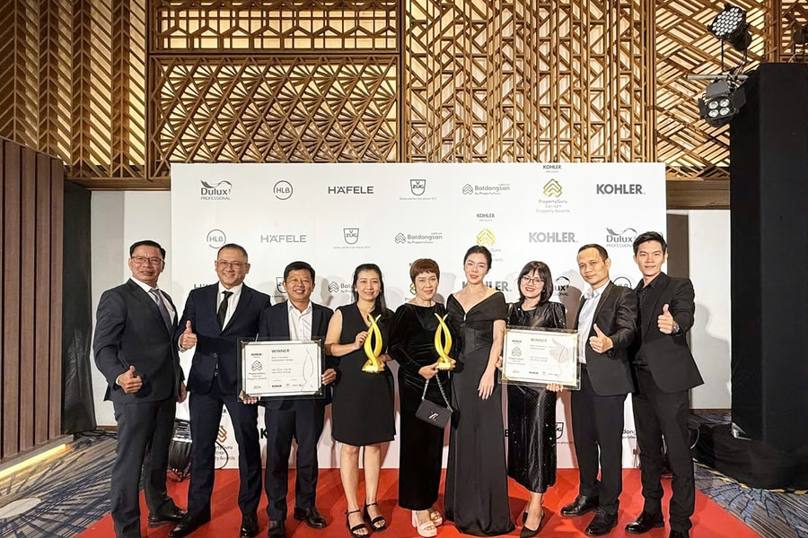 Vạn Phúc City nhận cú đúp giải thưởng tại lễ trao giải PropertyGuru Vietnam Property Awards 2024