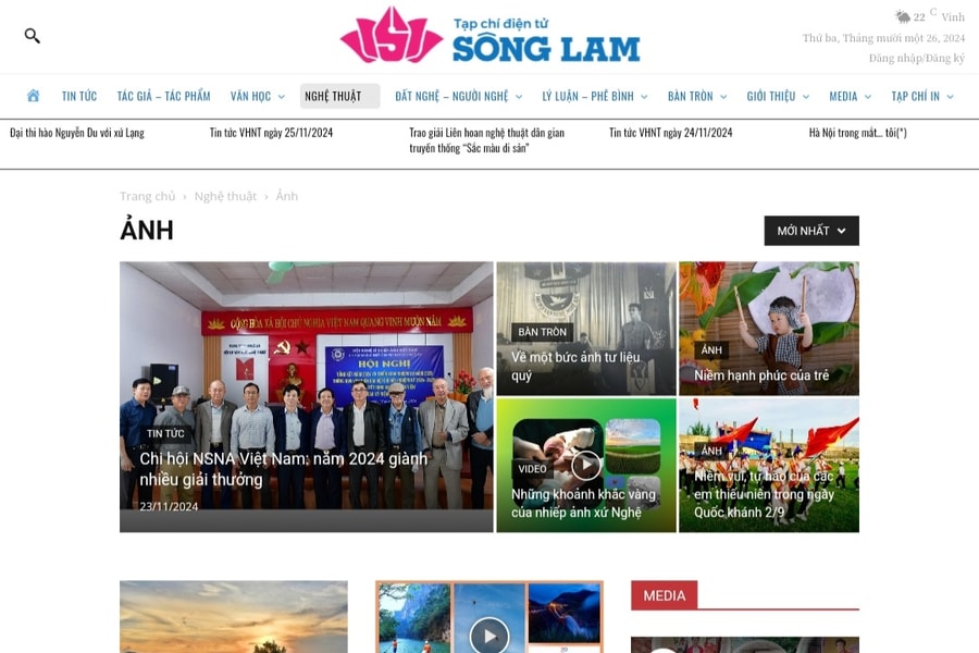 Tạp chí văn nghệ địa phương đổi mới mình, tìm cách giữ chân bạn đọc