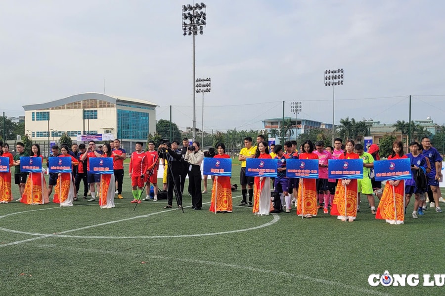 Khai mạc Vòng chung kết Giải bóng đá các cơ quan báo chí toàn quốc - Press Cup 2024 lần thứ 8