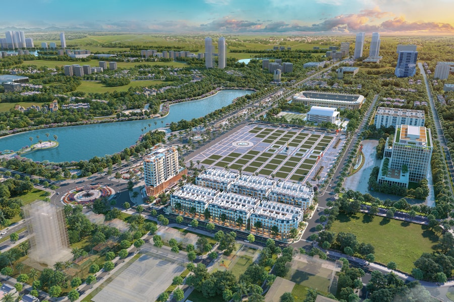 Taseco Land ra mắt dòng sản phẩm nhà phố quảng trường độc đáo tại Phổ Yên