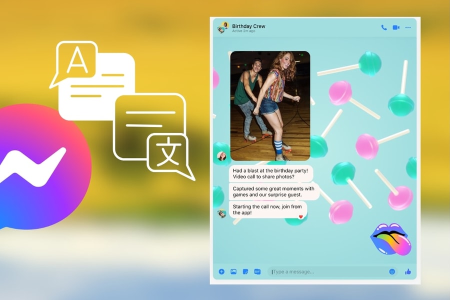 Giao tiếp trên Messenger dễ dàng hơn với tính năng dịch tin nhắn trực tiếp