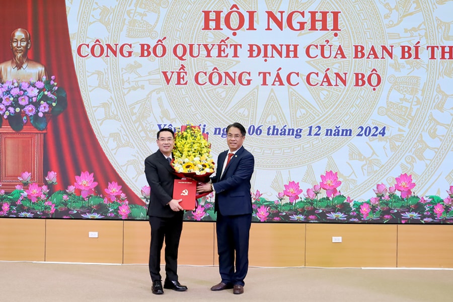 Ông Nguyễn Tuấn Anh được chỉ định giữ chức Phó Bí thư Tỉnh ủy Yên Bái