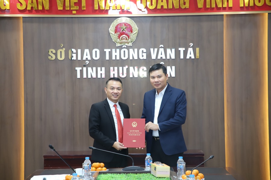 Giám đốc Ban Quản lý dự án công trình giao thông làm Phó Giám đốc Sở Giao thông Vận tải Hưng Yên