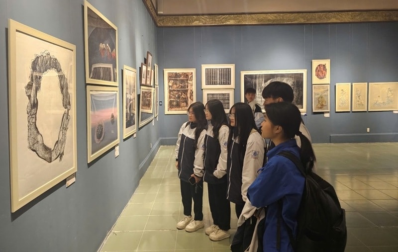 Triển lãm tranh đồ họa ASEAN 2024 tại Hải Phòng