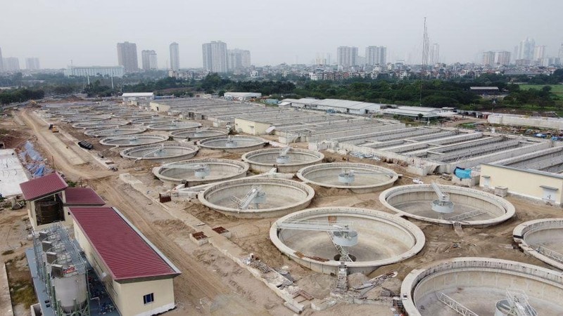 Tổng mức đầu tư dự án Nhà máy xử lý nước thải Yên Xá sau điều chỉnh là 11.196 tỷ đồng