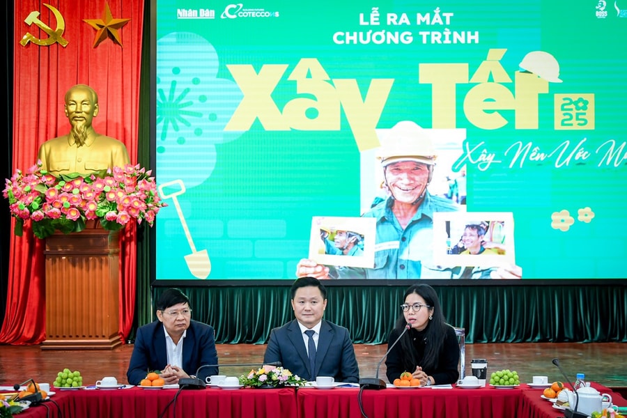 Chương trình “Xây Tết 2025”: Lan tỏa tinh thần sẻ chia, chăm lo cho người lao động khắp mọi miền