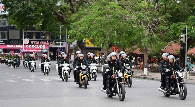 Công an TP. Hải Phòng và Hải Dương ra quân xử lý các loại tội phạm dịp Tết 2025