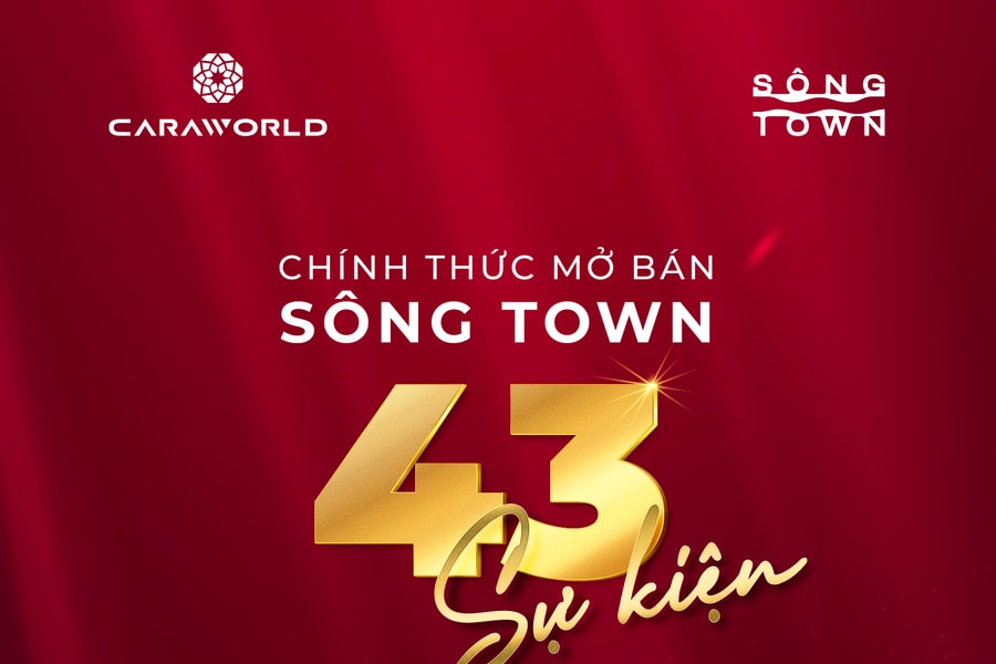 43 sự kiện mở bán Sông Town – CaraWorld diễn ra đồng loạt trên toàn quốc