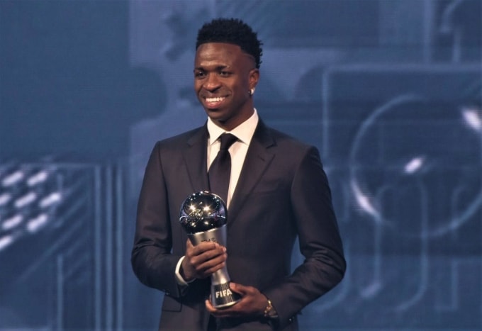 Vinicius Junior giành giải thưởng FIFA The Best 2024