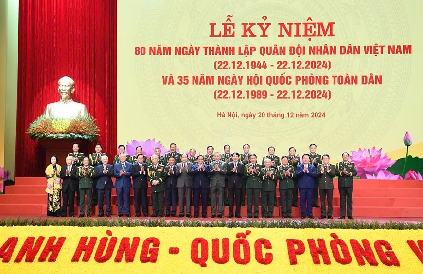 Thư cảm ơn của Quân ủy Trung ương - Bộ Quốc phòng