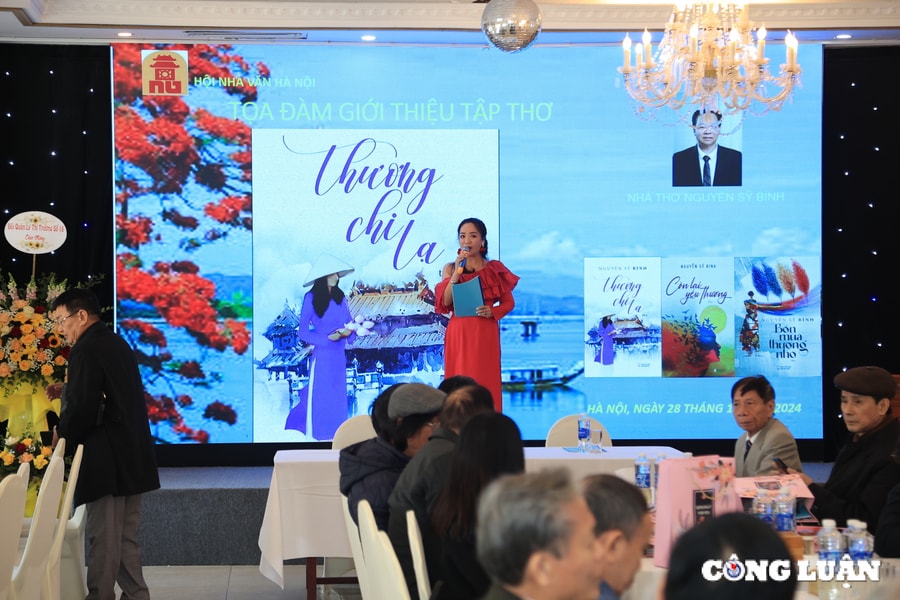 Ra mắt tập thơ 'Thương chi lạ' của nhà thơ Nguyễn Sỹ Bình