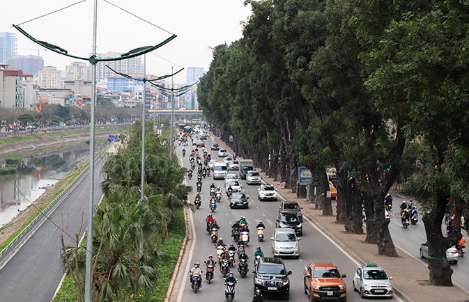 Hà Nội: Tổ chức lại giao thông trên tuyến đường Láng, nút giao Láng - Yên Lãng