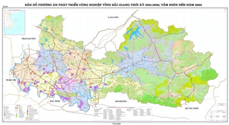 Công bố điều chỉnh Quy hoạch tỉnh Bắc Giang thời kỳ 2021-2030, tầm nhìn đến năm 2050