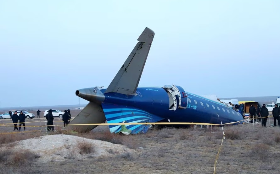 Tổng thống Azerbaijan nói chiếc máy bay rơi do bị bắn từ Nga