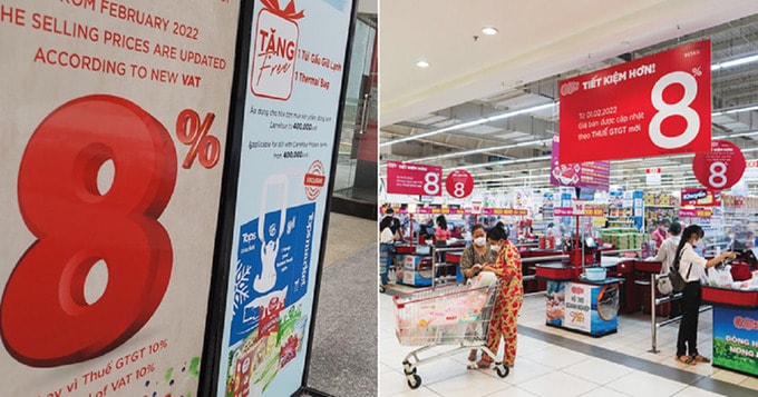 Chính thức giảm 2% thuế giá trị gia tăng đến 30/6/2025