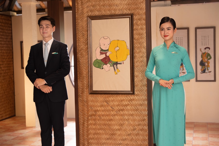 Bàn tay nghệ nhân thổi hồn vào phim an toàn bay của Vietnam Airlines