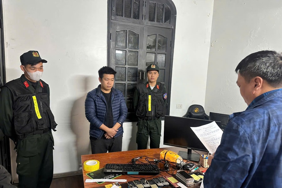 Phá đường dây đánh bạc với số tiền khoảng 500 tỷ đồng