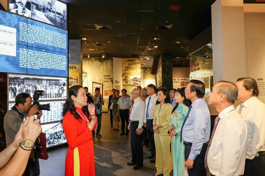 Bảo tàng Tôn Đức Thắng chính thức đón khách tham quan