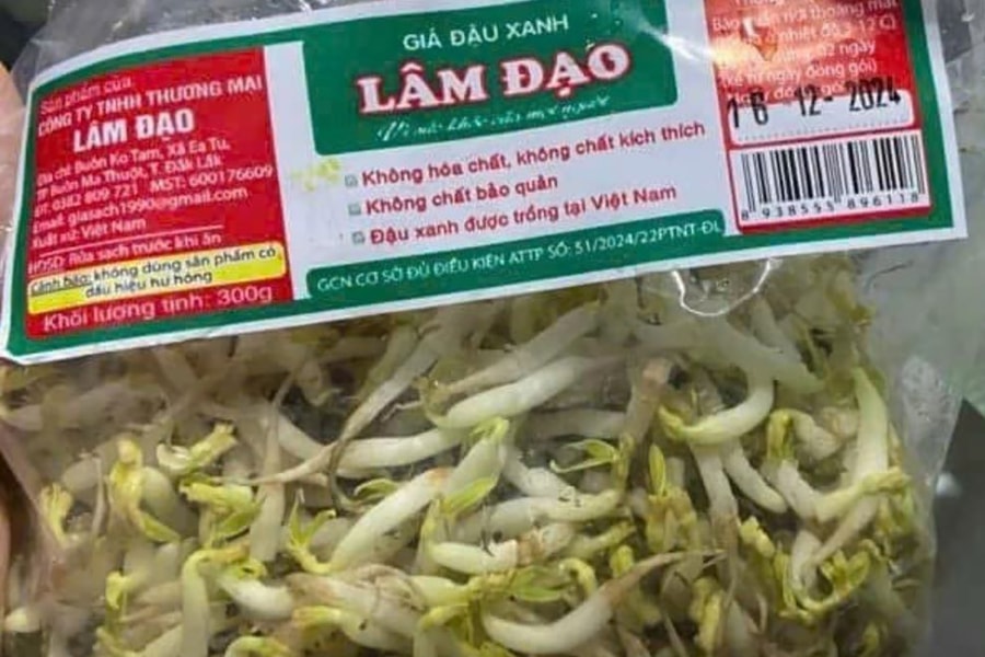 Vụ giá đỗ ngâm chất cấm tại Đắk Lắk: Cho tạm dừng hoạt động 6 cơ sở