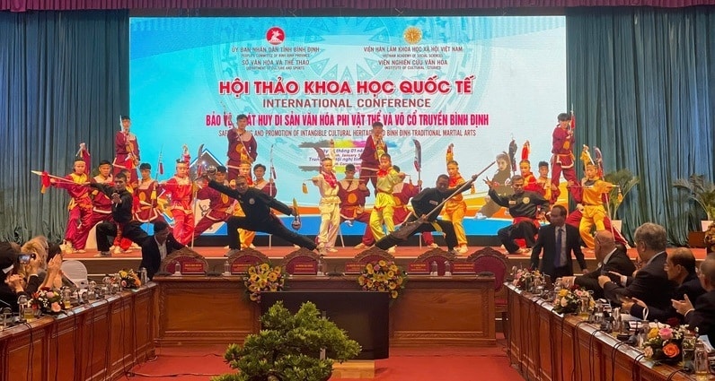 Xây dưng hồ sơ đưa võ cổ truyền Bình Định vào danh sách di sản văn hóa của nhân loại