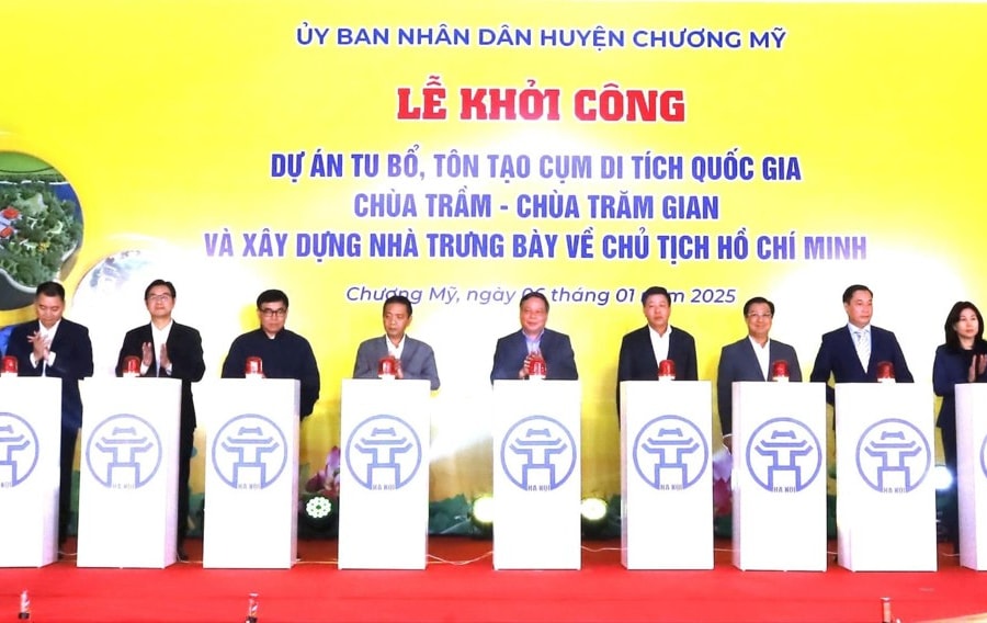 Hà Nội đầu tư 267 tỷ đồng tu bổ cụm di tích chùa Trầm - chùa Trăm Gian