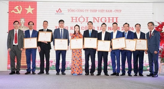 Tổng công ty Thép Việt Nam: Năm 2024 tăng trưởng vượt bậc!
