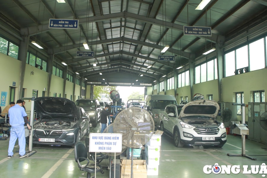 Hơn 852.000 nghìn lượt phương tiện không đạt tiêu chuẩn phải kiểm định lại