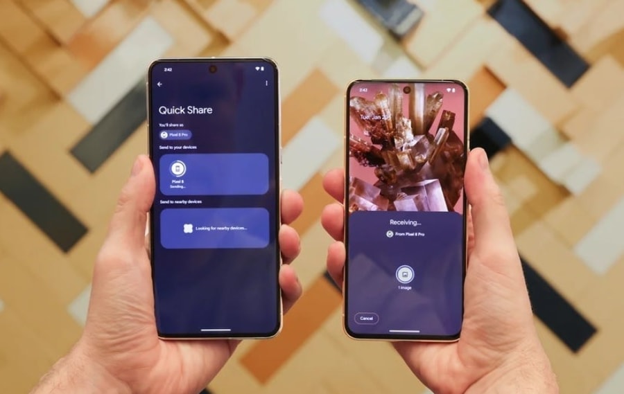 Google ra mắt tính năng chia sẻ mã QR cho Android Quick Share
