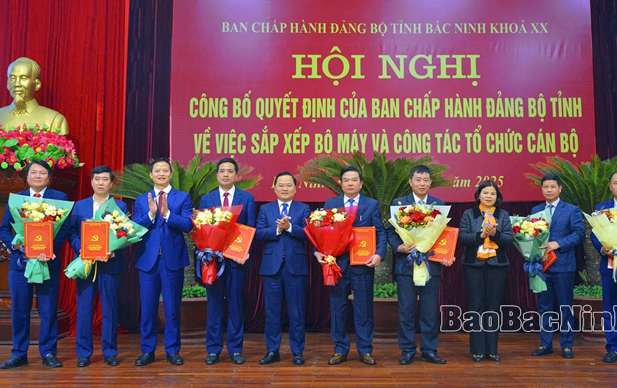 Bắc Ninh hợp nhất Ban Tuyên giáo và Ban Dân vận Tỉnh ủy