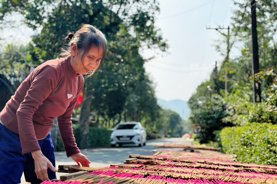'Trung tâm' Trầm hương Hà Tĩnh nhộn nhịp vào vụ Tết