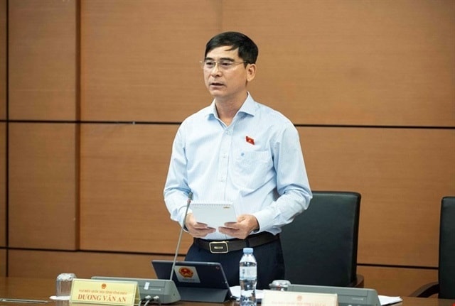 Cho thôi làm nhiệm vụ đại biểu Quốc hội khóa XV đối với ông Dương Văn An