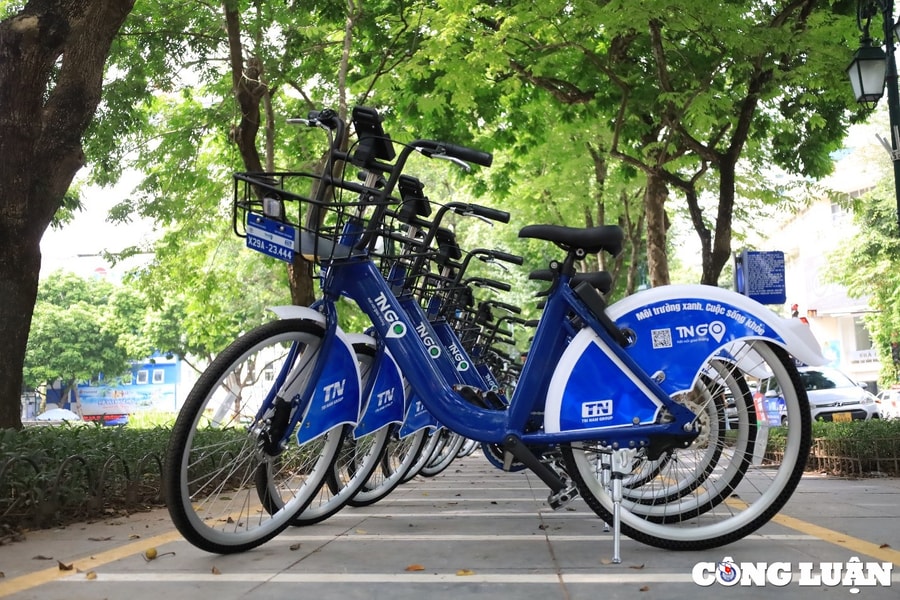 Gia hạn thí điểm dịch vụ xe đạp đô thị tại Hà Nội