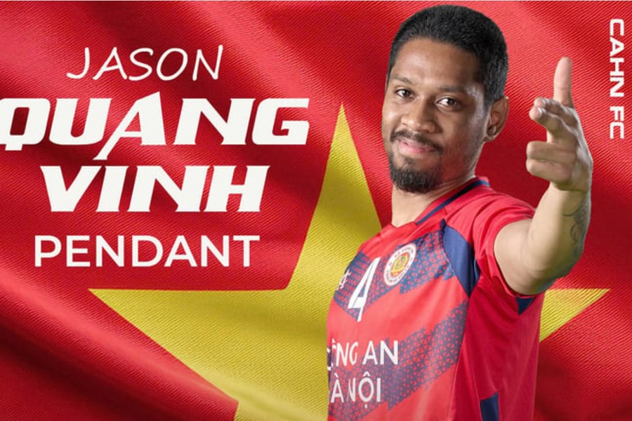 CAHN thông báo về việc nhập tịch của hậu vệ Jason Quang Vinh