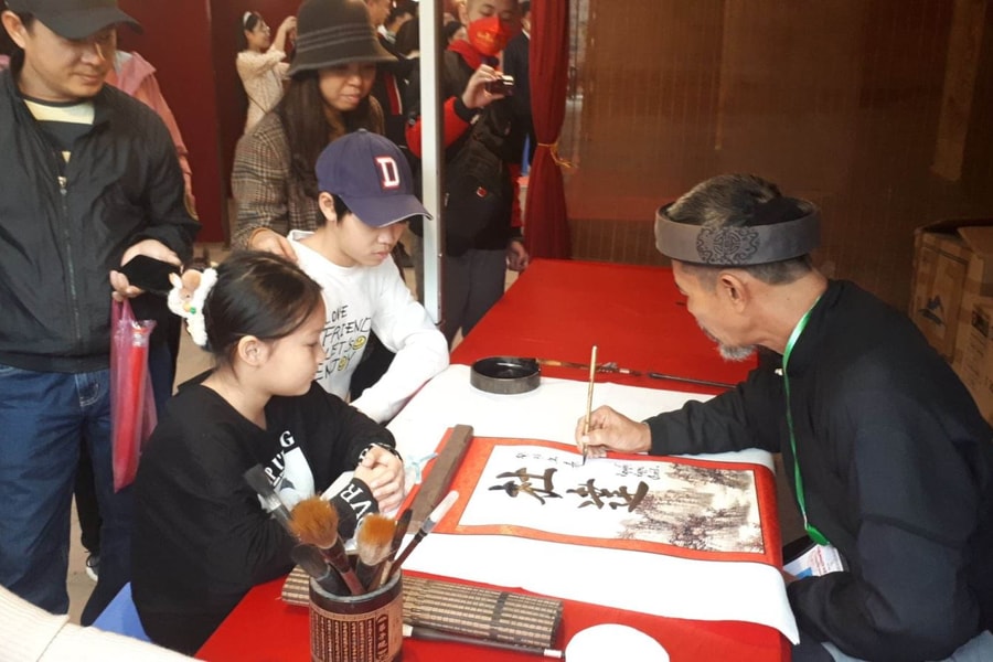 Hội chữ Xuân tại di tích Văn Miếu sẽ mở xuyên Tết Ất Tỵ