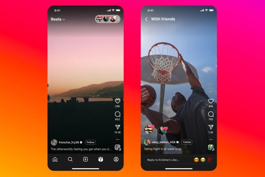 Instagram giới thiệu tính năng mới cho Reels nhằm thu hút người dùng TikTok