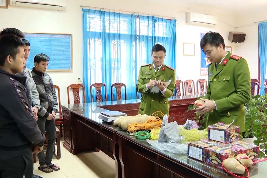 Ninh Bình: Bắt 62 vụ, khởi tố 19 bị can vi phạm về pháo sau 1 tháng thực hiện cao điểm