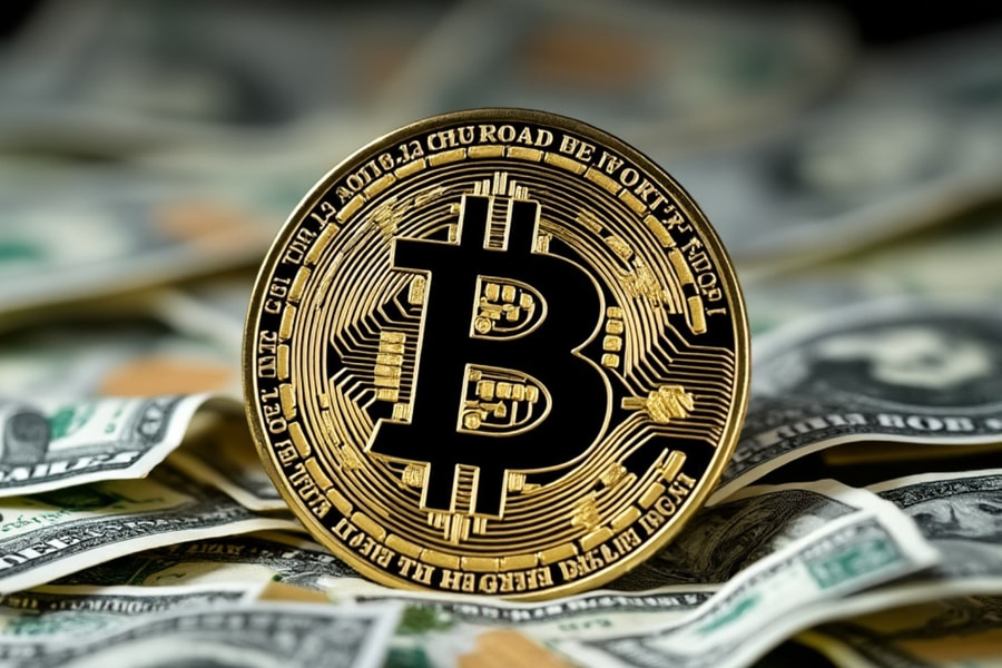 Sau chính sách thuế quan của ông Trump, giá tiền ảo Bitcoin lao dốc