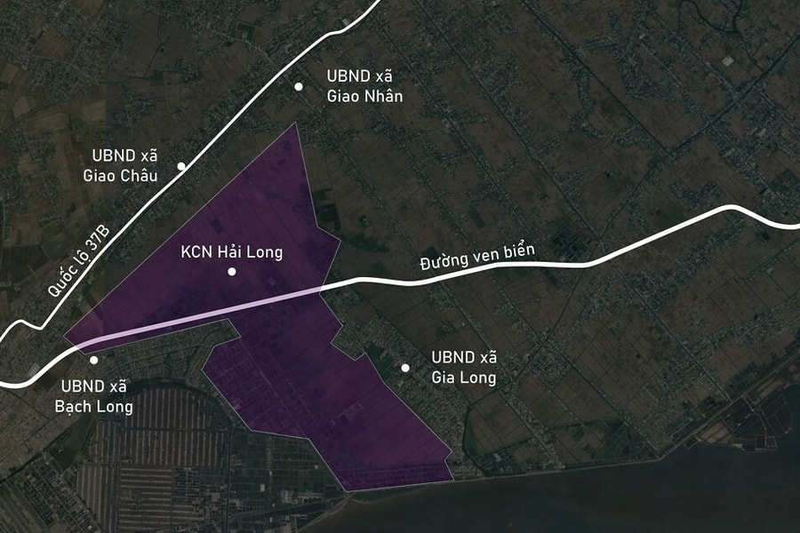 Nam Định phê duyệt Quy hoạch chung xây dựng Khu công nghiệp Hải Long với quy mô hơn 1.000 ha