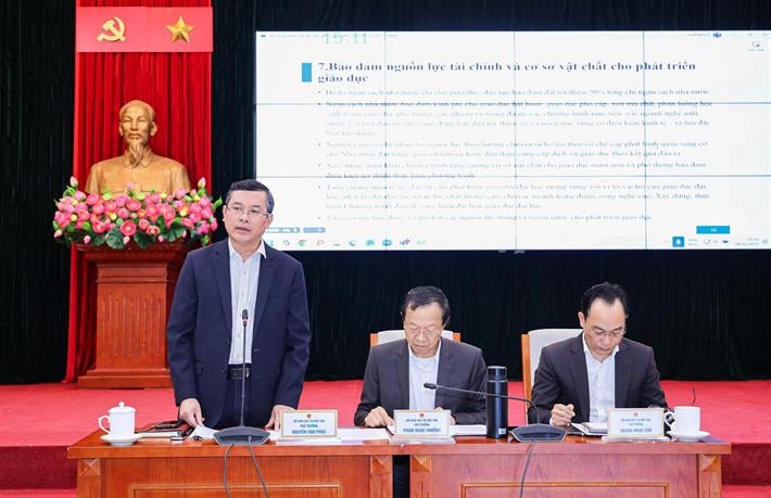 Bộ GD&ĐT quán triệt triển khai thực hiện chiến lược phát triển giáo dục đến năm 2030 và tầm nhìn 2045