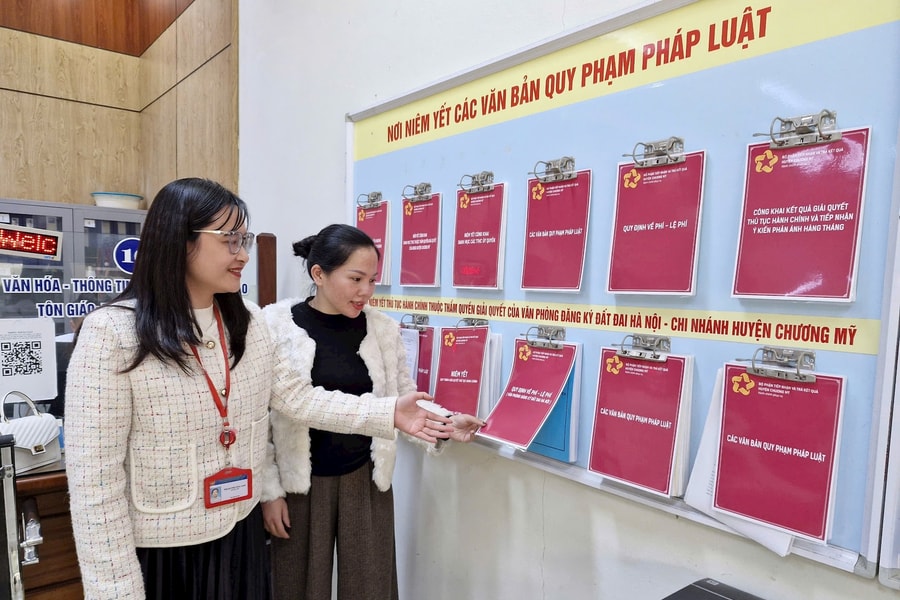 Ứng dụng công nghệ số trong tiếp nhận, xử lý phản ánh, kiến nghị về văn bản quy phạm pháp luật