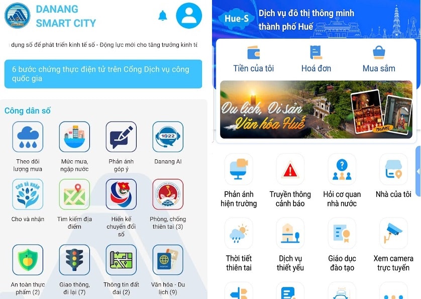 Chuyển đổi số khu vực miền Trung: Nơi dẫn đầu, nơi xếp gần chót bảng