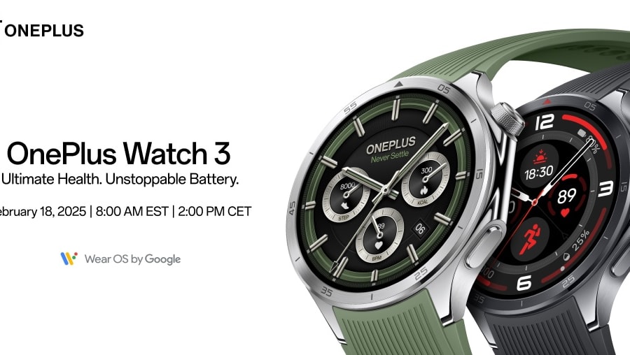 OnePlus Watch 3 chính thức ra mắt ngày 18/2